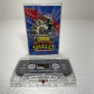 1990 Teeenage Mutant Ninja Turtles Out Of Their Shells Cassette Tape Shel Tested